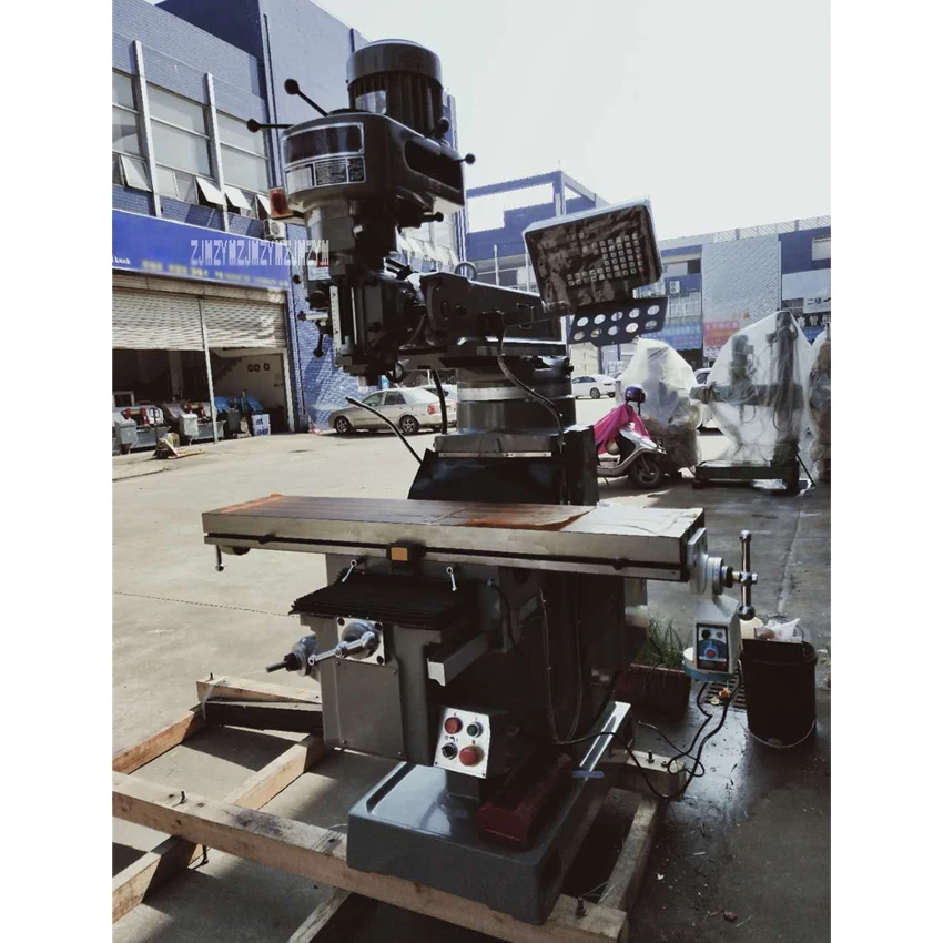 

S4L Professional Milling Machine High-quality Machine Tools Vertical Milling Machine 380V 50Hz 2.2KW R8/NT30 305*1370 (12"x54")