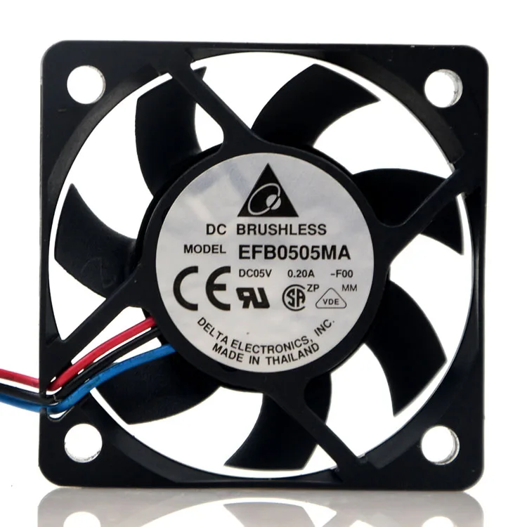 Оригинальный бесшумный USB Вентилятор Для delta 5 см в 5010 а EFB0505MA|silent cooling fan|cooling fancooling
