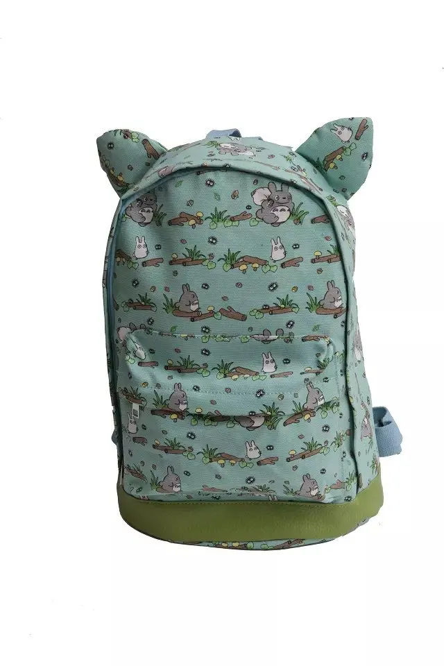 354# Хаяо Миядзаки Мой сосед Тоторо семь цветов анимационный рюкзак, Детский рюкзак с принтом, повседневный плюшевый рюкзак на плечо/ba