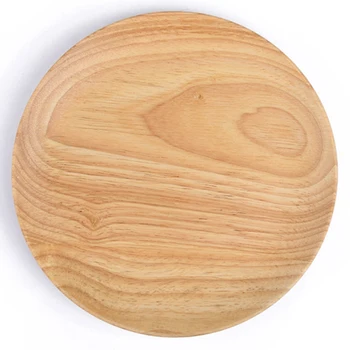 

Wood Snack Dish Japanese Wooden Dish Wooden Snacks Fruit Plate Solid Wood Dishes Hotel Tablewar 20cm