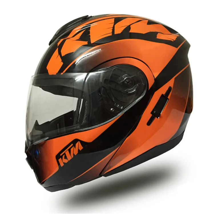 2016 KTM lensa ganda, Helm sepeda motor, Modular motos, Capacete casco,  Alat pelindung|helmet shoei|gear atvgear rod - AliExpress
