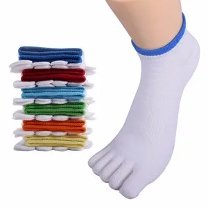 Cody Сталь одноцветное Цвет пять пальцев Для мужчин носки модные короткие носки-башмачки носком человек Повседневное мужские носки 3 пар/лот