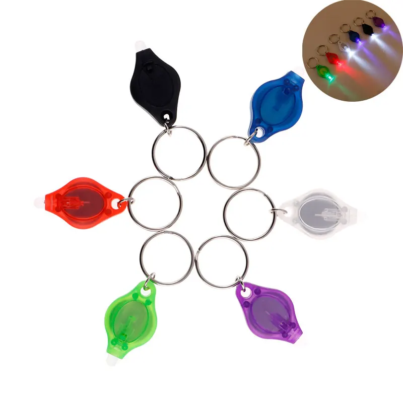 Portable Keyring Light Torch Key Emergency Camping Mini LED Flashlight Keychain Backpack Lamp | Спорт и развлечения