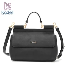 Kadell Vintage Hohe Qualität Frauen Messenger Bags Handtasche Arzttasche Und Marke Schulter Frauen Leder Handtaschen Damen Tote