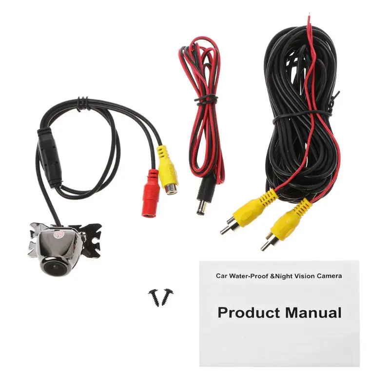

Universal Water Resistant Rear View Car Camera 720P Full HD 170 Degree Wide Angle Car Video Backup Night Vision Camera