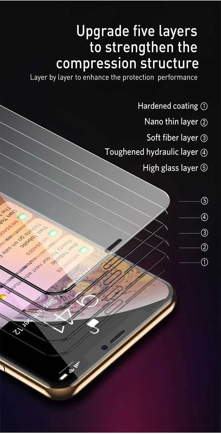 9D Защитное стекло для iphone 11 Pro max стекло для iphone 7 6 8 X R XS MAX защита экрана iphone 7 6 6 S Защита экрана XR X