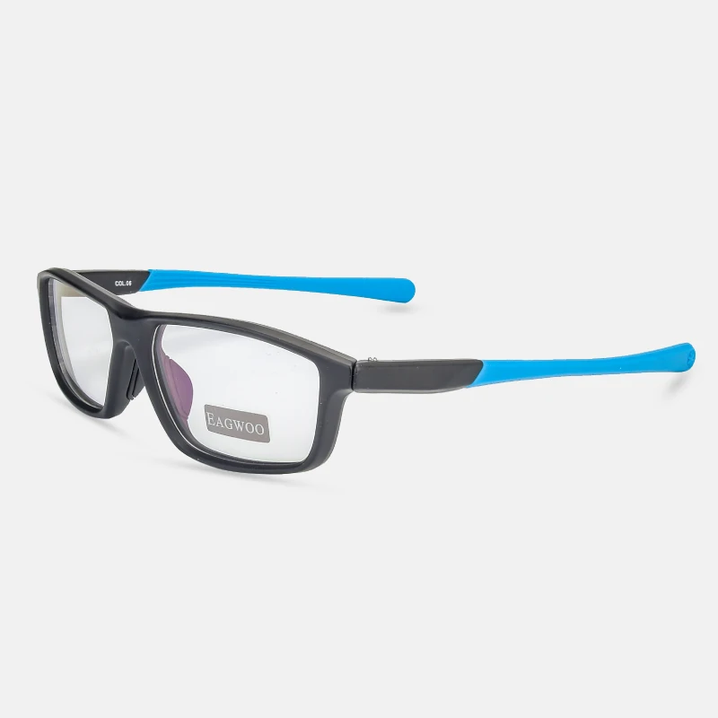 Спортивный супер светильник оптическая оправа TR по рецепту мужские очки спортивные Велоспорт полный обод очки с противоскользящим храмом 9227 - Цвет оправы: Blue