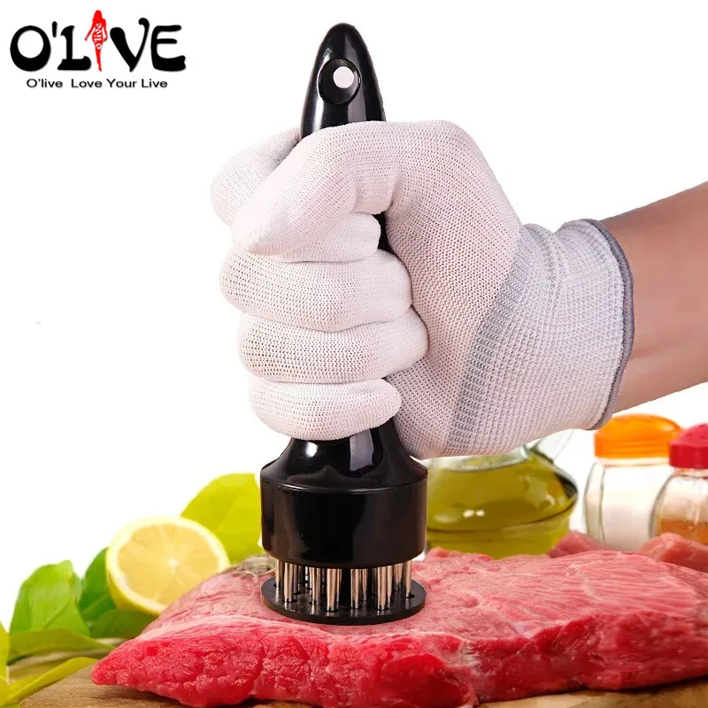 Нержавеющая сталь Мясо Tenderizer игла Молотки для взбивания мясо суставы куриное