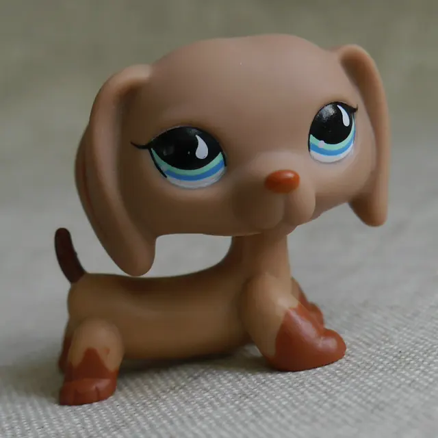 Us 569 W Ręku Działanie Rysunek Preschool Zabawki Dzieci Zagraj Koty Psy Zielone Niebieskie Oczy Brązowy Pies Jamnik Pubbyt Zabawki W W Ręku