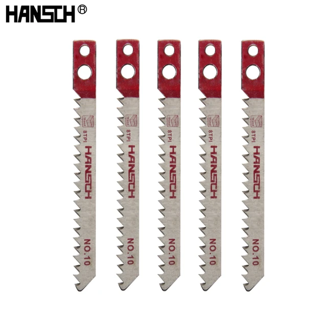 5pcs Jig Saw Blades NO.10 Wood 80mm Fast Cutting For Makita Wood