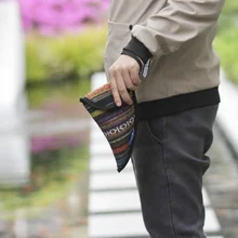 Водонепроницаемый Прочный духовой инструмент окарина сумка с вышивкой этнический стиль Бык Рог сумка для хранения город беговые сумки