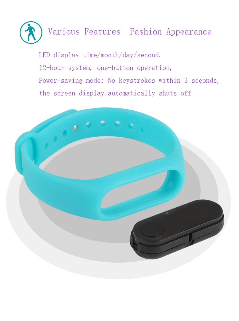 Children's Watches LED Digital Wrist Watch Kids Outdoor Sports Watch Candy Color Boys Girls Electronic Date Clock Birthday Gifts (9)