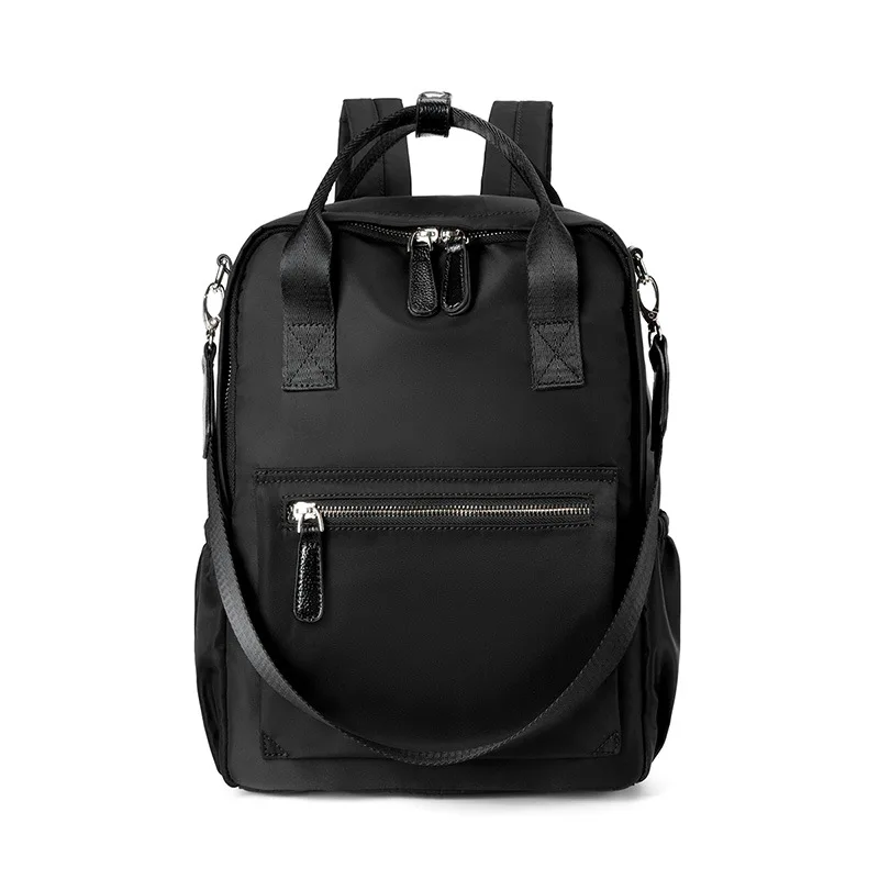 

HOT Fashion Women Leather Backpacks Mini Travel Rucksack School Bag Cute Travel Solid Zipper Brief Ladies Backpacks 2019 C960