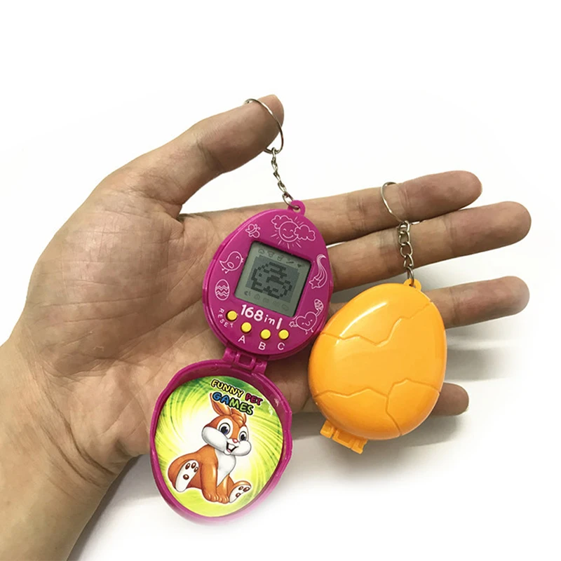 

2019 New Multi-Colors Dinosaur Egg Tumbler Virtual Cyber Digital Pets Electronic Digital E-pet Retro Handheld Game Machine Toys