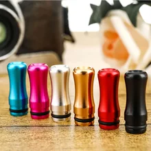 Горячая Распродажа! Круглая металлическая головка с капельным наконечником, металлический круглый мундштук для распылителя EGO серии 510 DCT Vivi Nova Cartomizers