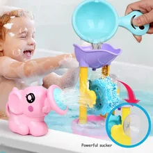 1 Набор ABS детская игрушка для ванной игровой водный пляж игрушки для ванной интерактивные Обучающие душ Спринклерный Набор для детской душевой игры