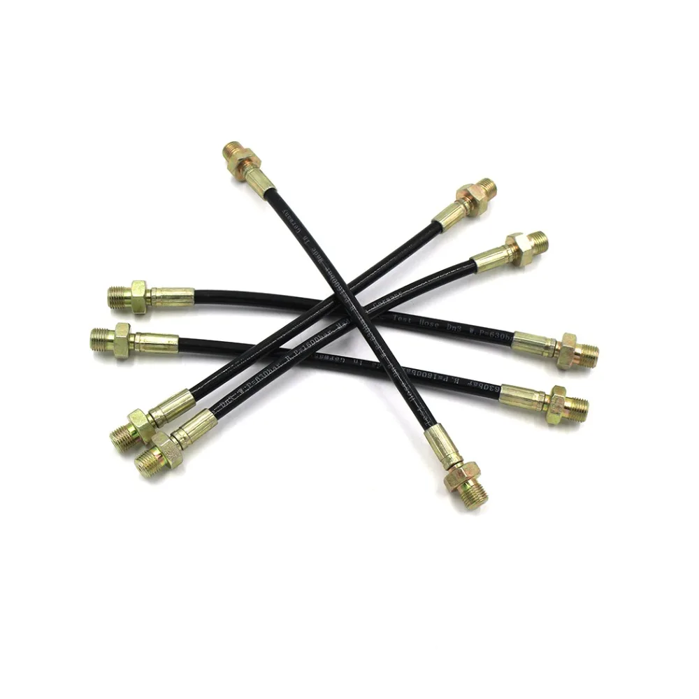 

PCP Airforce Paintball Pneumatics Device M10x1 Male Thread High Pressure Hose 20cm Long Nylon Hose Carbon Steel Connection 30MPA