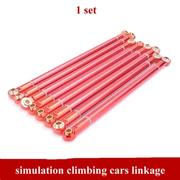 

1Set Metal Linkage 313 Wheelbase Frame Upgrade Modification for 1/10 RC Climbing Model Cars AIXAL SCX10 Ball Head Pull Rod