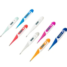 1pcs Nice Adult Infant Kids Child Baby Body Electronic Digital Temperature Ears Forehead Oral anal armpit LCD Display With Soft