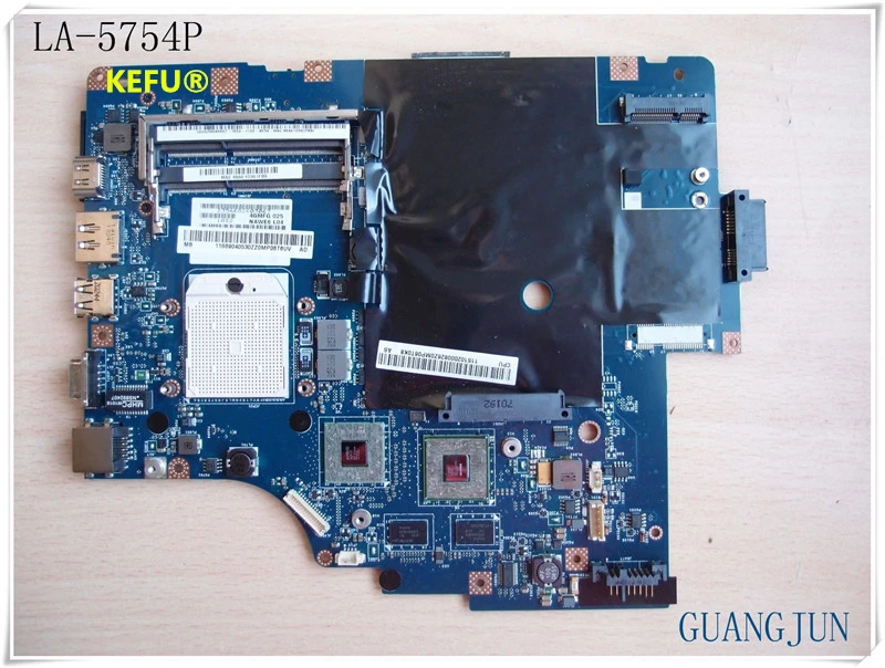 Материнская плата KEFU NAWE6 LA 5754P REV: 1 0 для ноутбука Lenovo G565 Z565 полностью