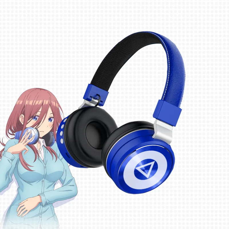 Kintuplets Go-Toubun No Hanayome Nakano Miku гарнитура Косплей беспроводные Bluetooth наушники Рождественский подарок