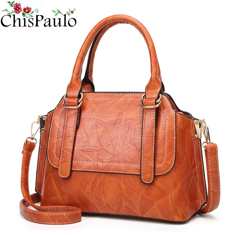 

Luxury Brand Woman Handbags Women Bags Designer Genuine Leather Bags For Women 2018 Shoulder Vintage Female Messenger Bags N408