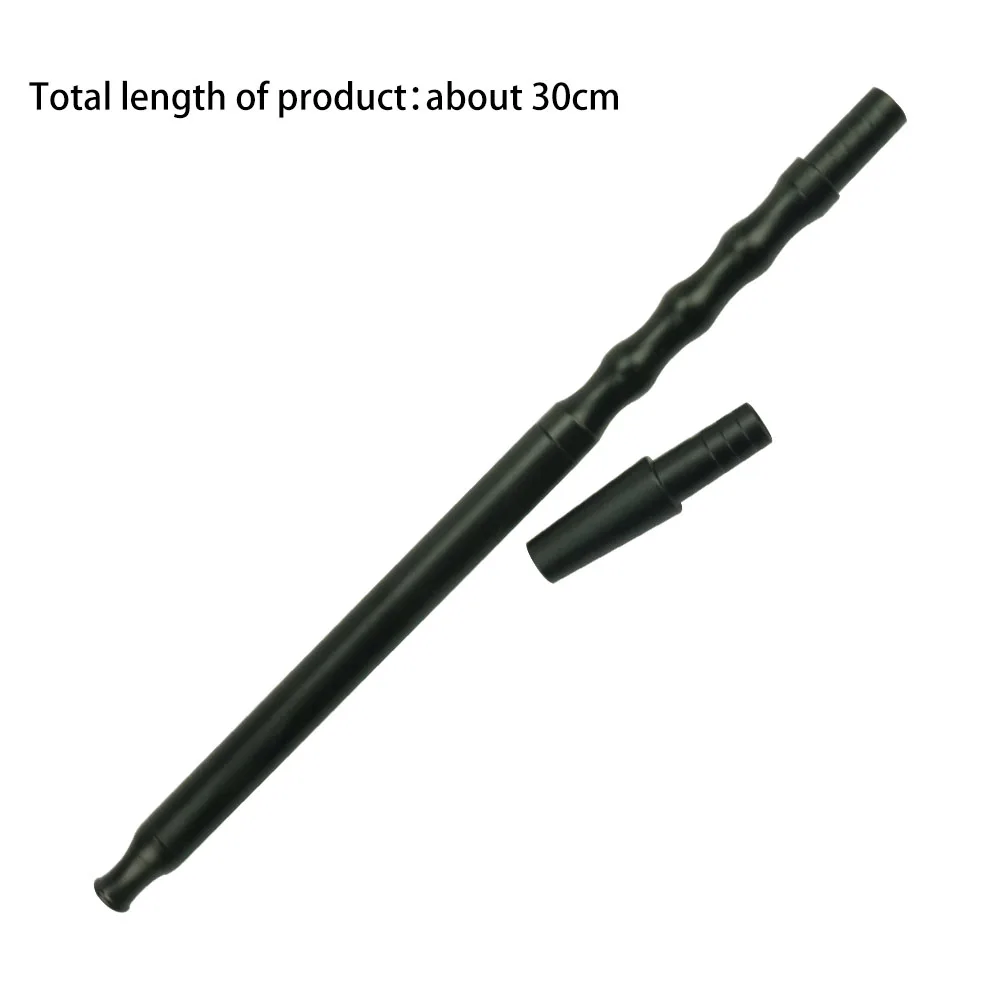 SY 1 Набор 30 см Набор ручек для кальяна диаметр 12 мм силиконовый шланг Аксессуары для кальяна - Цвет: Black