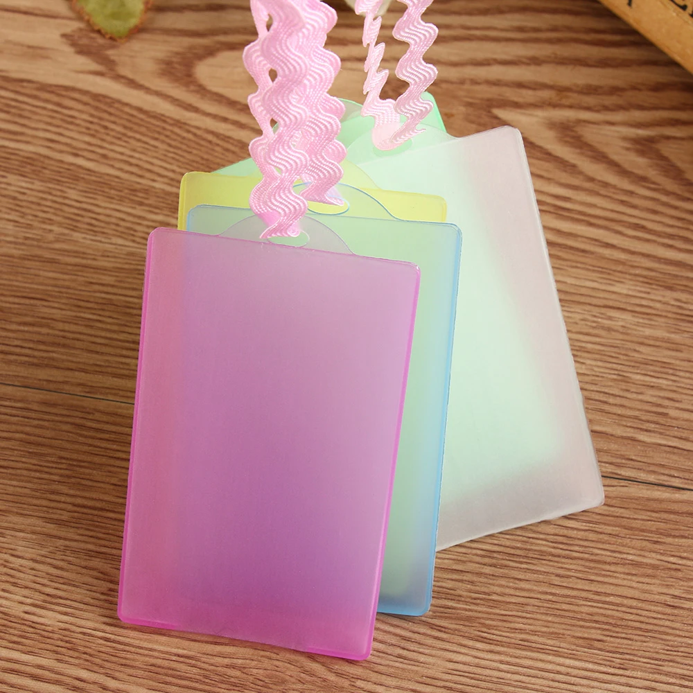 

1PC Fasion Waterproof PVC Card Holder Transparent Credit Card ID Cards Passport Business Bancaire Bank Card Holder