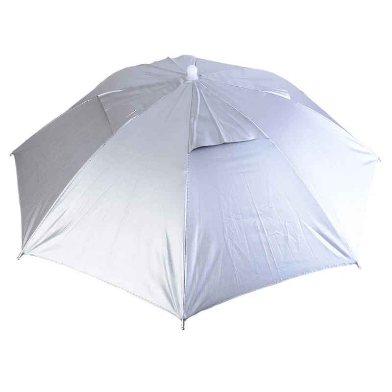 NIBESSER Portable Umbrella Hat For Women Men Double Layer Breathable