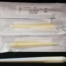 Набор 10 Canetas Tebori micropigentacao Descartavel 7/9/11/12/12u/14u/18u гибкая ручка для нанеения татуировки