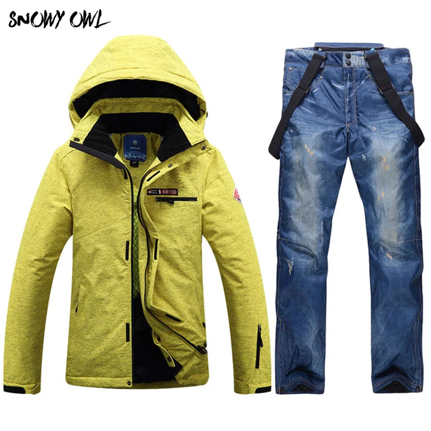 Free shipping Winter Men Skiing Jacket Windproof Waterproof Snow