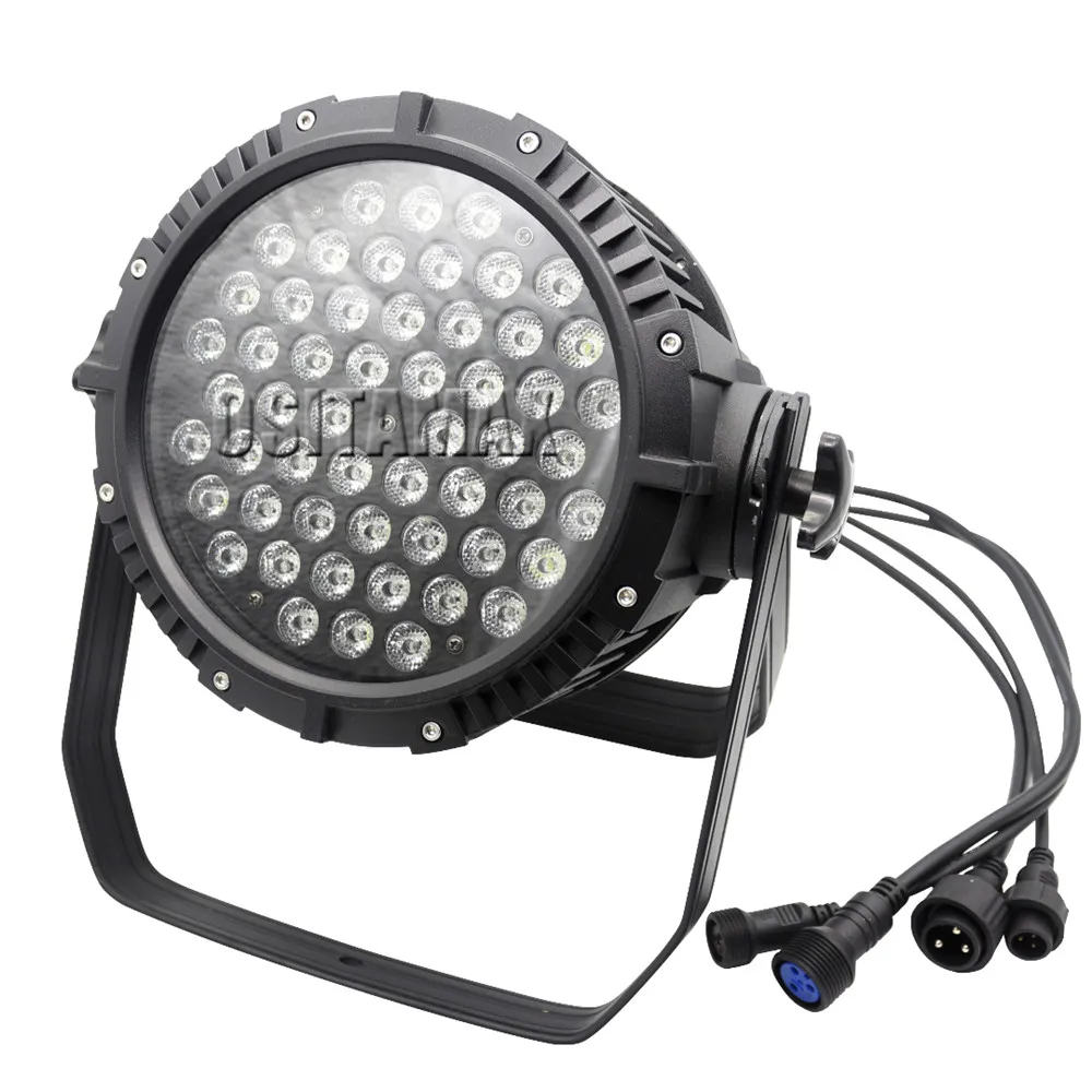 Освещение для сцены уличное монотонное освещение 18X10 Вт LED Par может RGBW 4IN1 СВЕТОДИОДНЫЙ торшер из непромокаемой ткани IP65 параболический