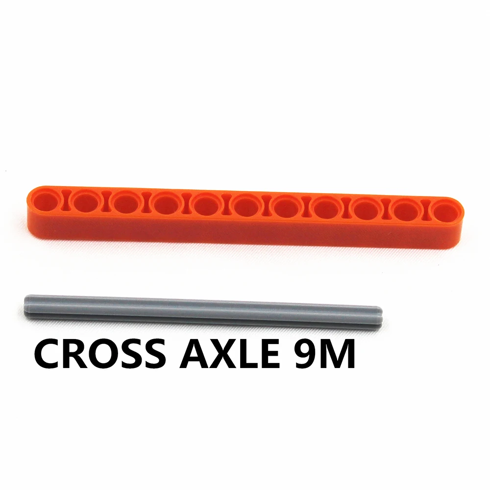 Self-Locking Bricks free creation of toy Technic Parts CROSS AXLE 9M 10Pcs compatible with Lego NOC4535768