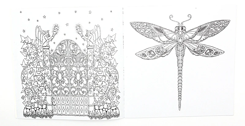 1 PCS 24 Pages Enchanted Forest English Edition Coloring Book For Children Adult Relieve Stress Kill Time Painting Drawing Book 1 PCS 24 Pages Enchanted Forest English Edition Coloring Book For Children Adult Relieve Stress Kill Time Painting Drawing Book