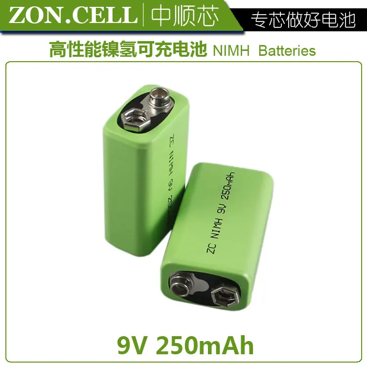 CIS core 250mAh Ni MH battery 9V microphone wireless multimeter watt hour meter metal detector | Электроника