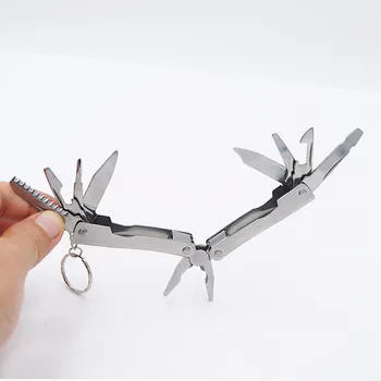 

Multitools Multi Knife Plier Screwdriver EDC tools Camping Hiking bottle Opener cutter folding bit bag
