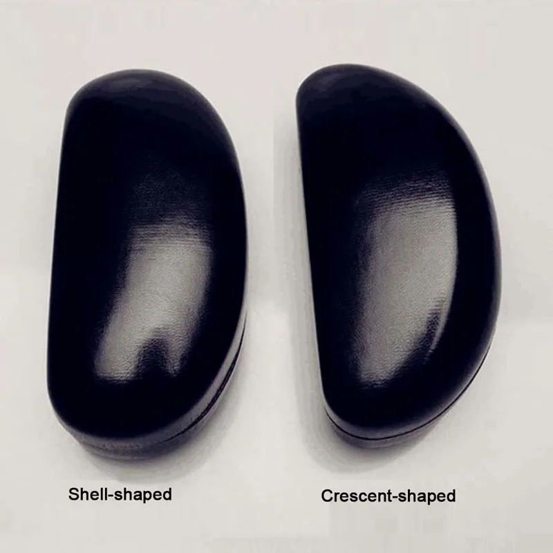 

Laura Fairy Shell and Crescent Shape Eyeglasse Case for Reading Glasses Classical Black Protection Glasses Box