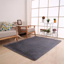 Пушистые коврики Противоскользящий ковер мохнатый ковер столовая ковер для спальни ковер большого размера для коврики для гостиной fourrure# SS