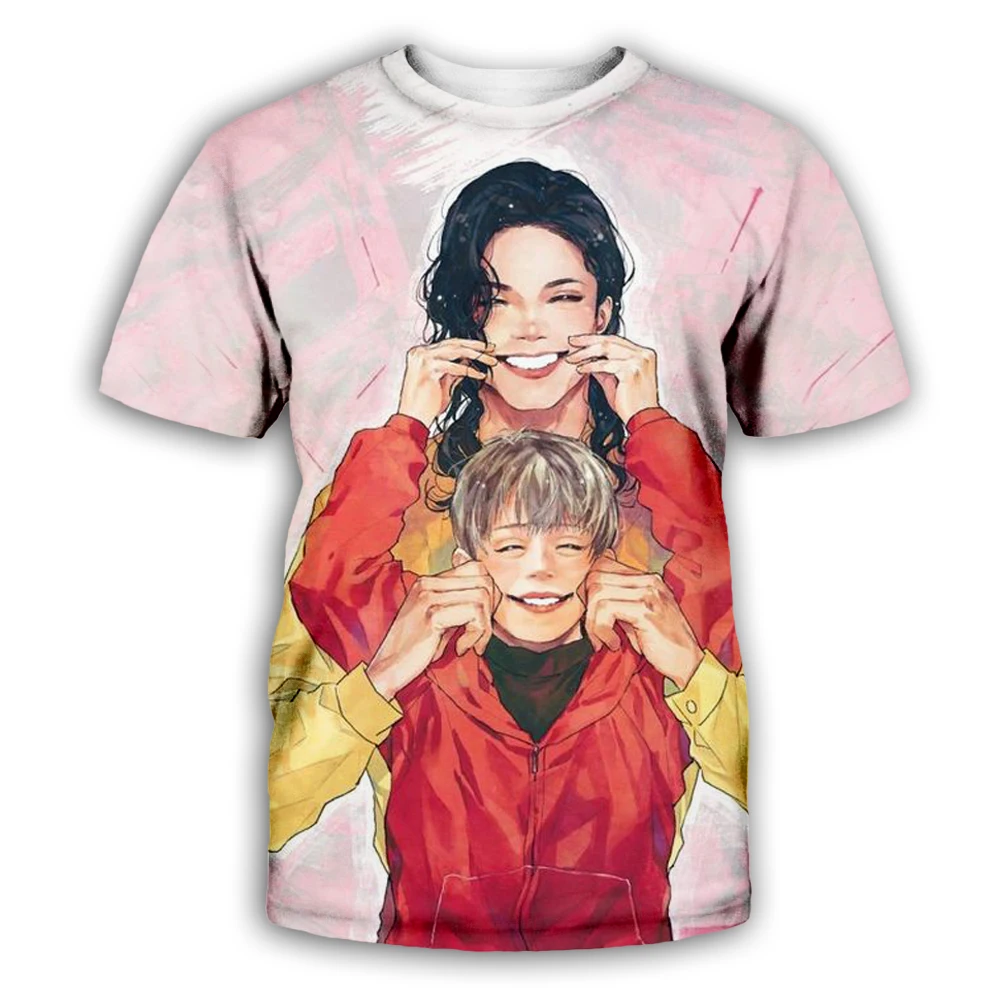 

PLstar Cosmos Michael Jackson Macaulay Culkin T shirt hype vintage VTG retro Bugs Bunny T-shirt King of pop top tee God shirt