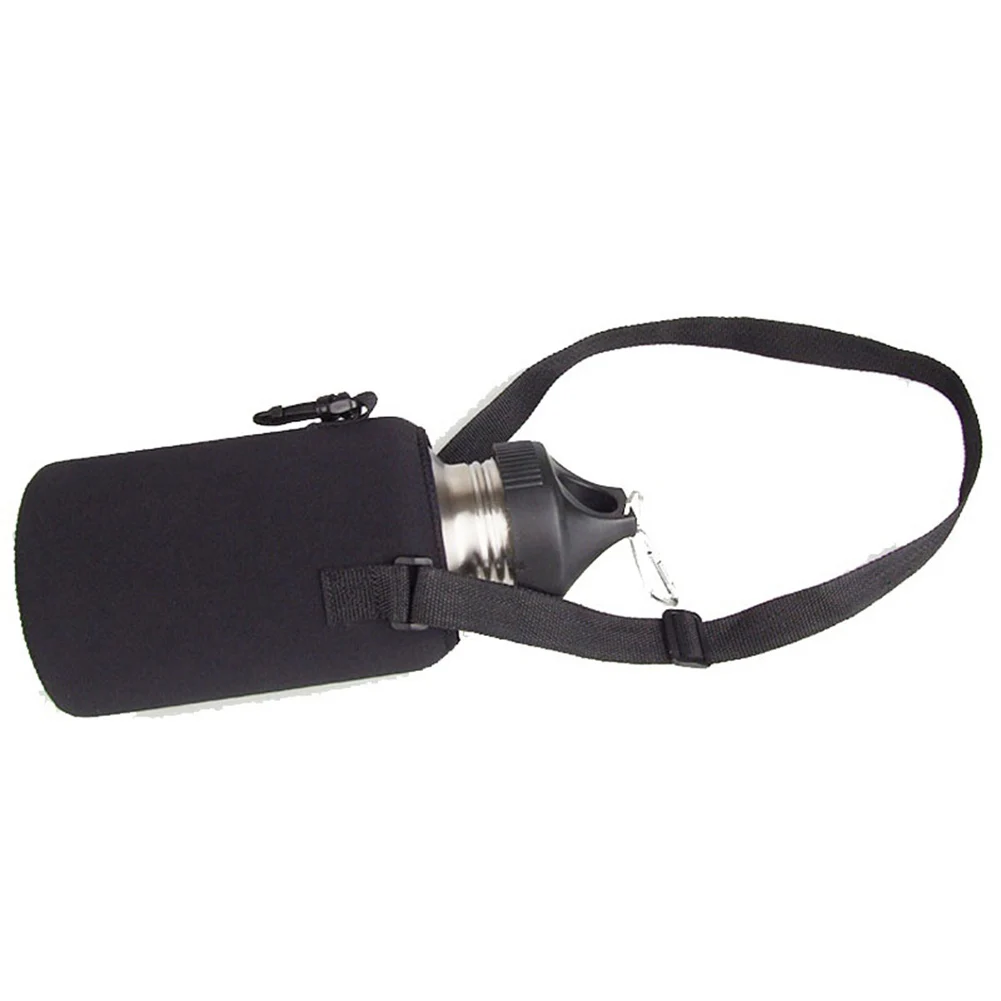 2L//2000ml Travel Stainless Steel Tea Water Bottle Carrier Insulated Bag Holder