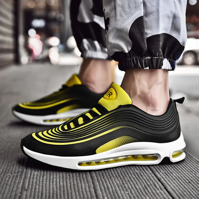 Cena Projektant marki sportowe buty do biegania poduszka powietrzna lekkie oddychające sneakersy wiosna moda kobiety mężczyźni buty do biegania