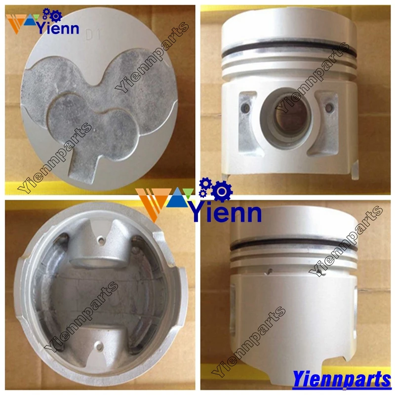 

NISAN TD42 TD42T TD42NEW piston with pin and clips 96MM 12011-43G01 12011-6T000 for Datsun jeepKD diesel engine repair parts
