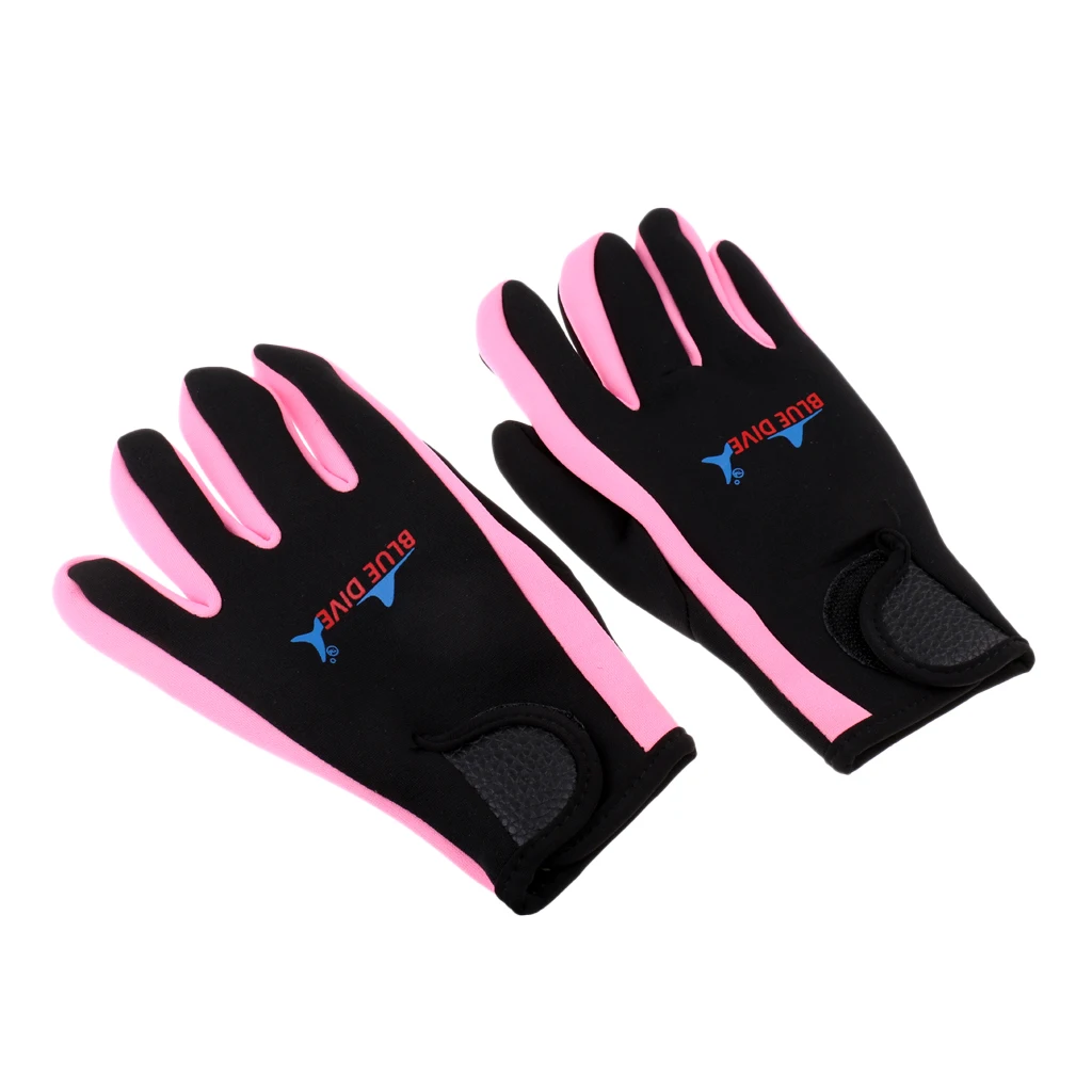 

Perfeclan Women Wetsuits Swimming & Diving Gloves 1.5mm Premium Neoprene Scuba Diving Surfing Snorkeling Five Finger Glove