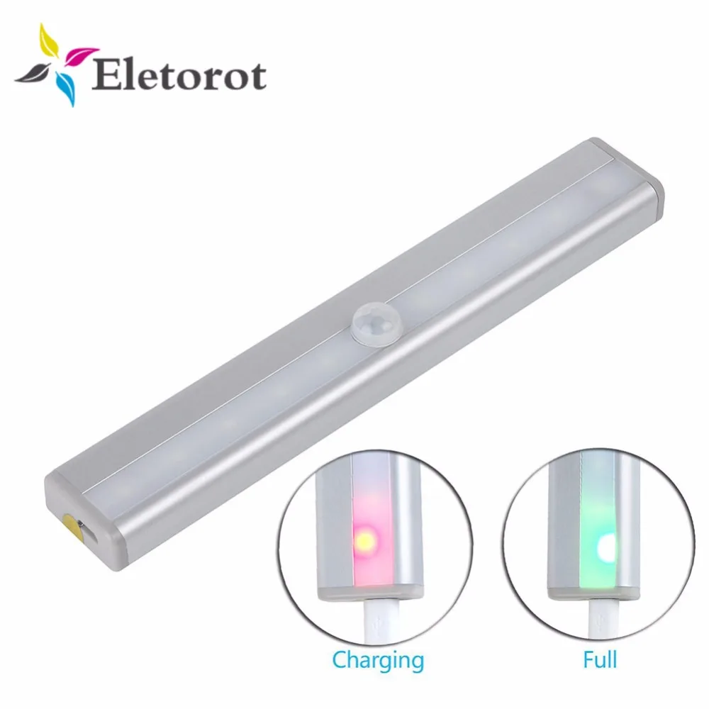 Cabinet Light Lamp Wall Hot Rechargeable Bathroom Sensor Bar Make-up Notebook