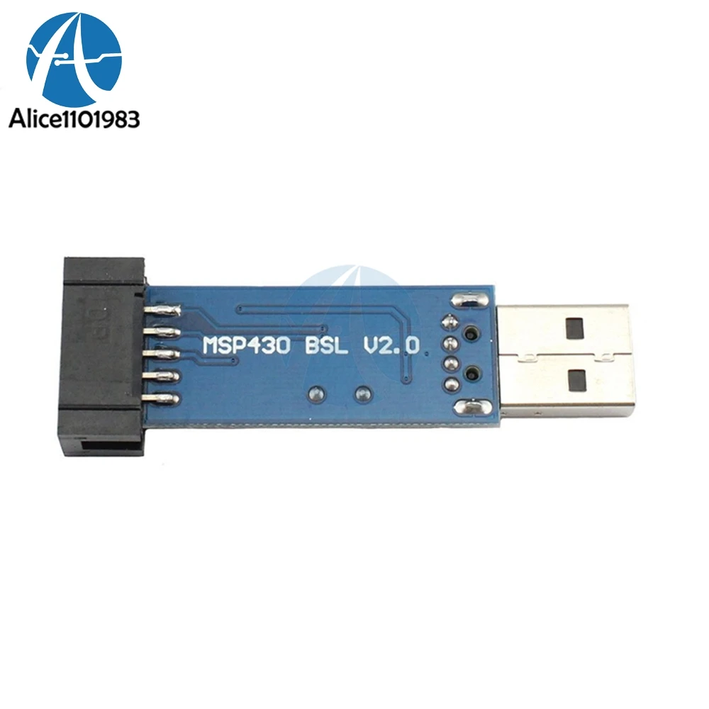 USB программатор MSP430 Advanced BSL адаптер для загрузки интерфейса|Интегральные схемы| |