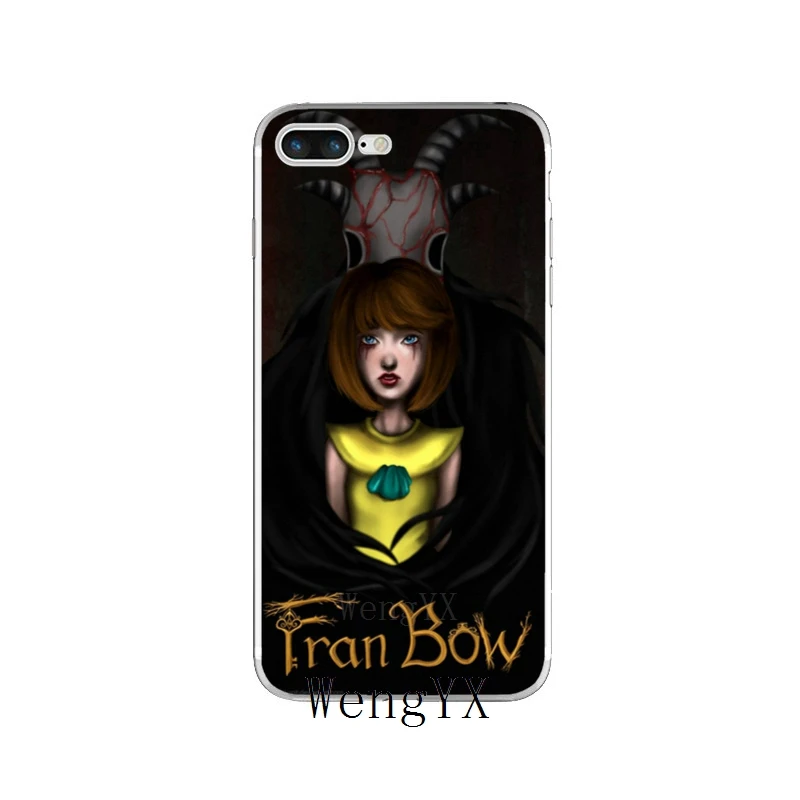 Мода игры Fran ЛУК ужас девушка тонкий силиконовый мягкий чехол для телефона из ТПУ для iPhone X 8 8plus 7 7plus 6 6s plus 5 5S 5c SE 4 4S - Цвет: FranBowA12