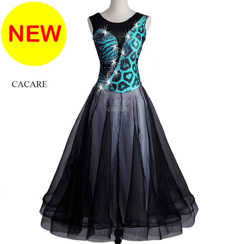 

Standard Ballroom Modern Dance Dress Competition Dresses Waltz Tango Stage Costumes Woman Clothes Flamco Customize D0426
