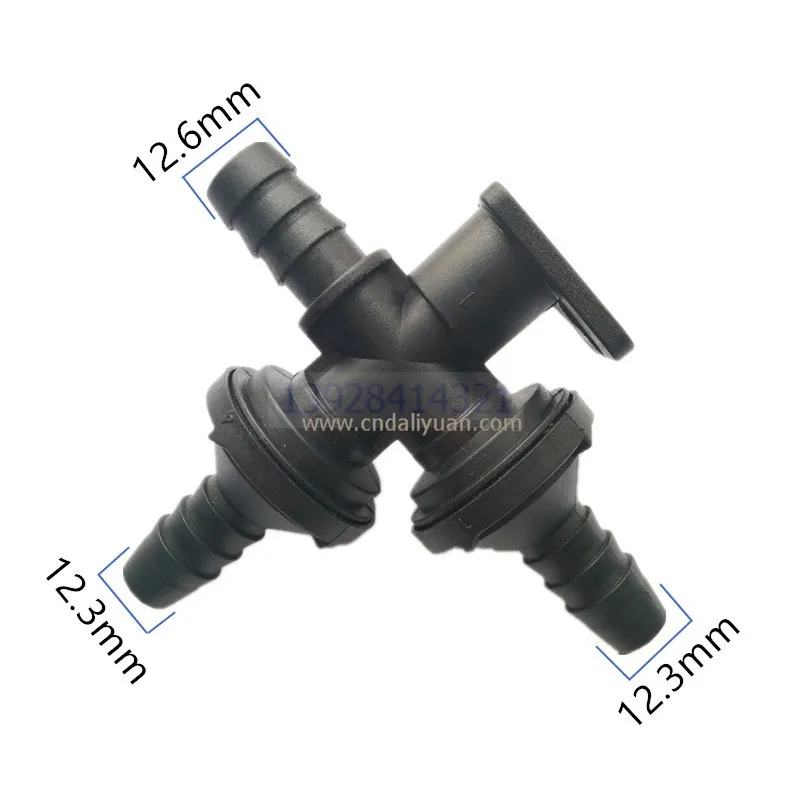 high quality ID10 plastic one way valve non return valve one way valve air pump vacuum check