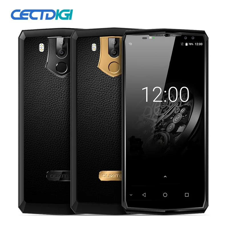 Смартфон OUKITEL K10 4G 6 0 дюймов Android 7 MTK6763 четыре ядра ГБ ОЗУ 64 Гб ПЗУ 11000 мА/ч камеры
