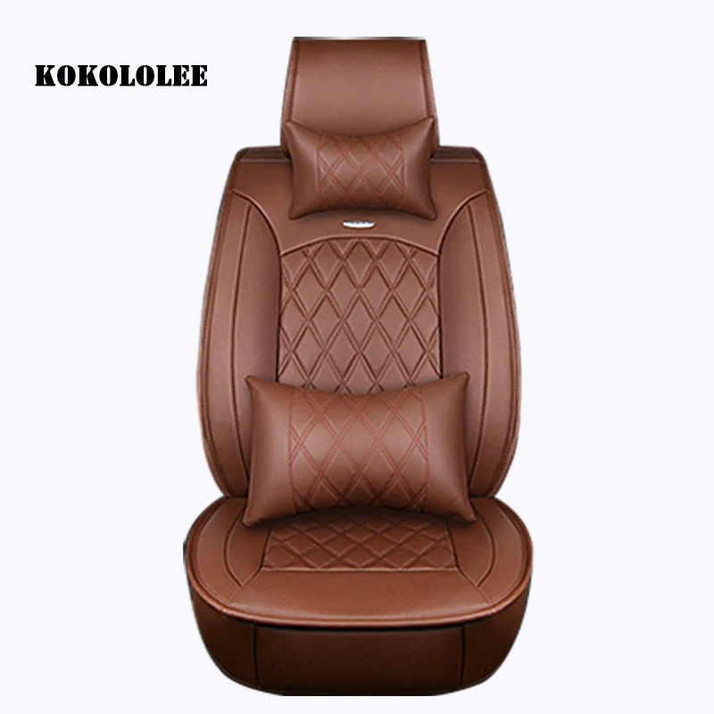 KOKOLOLEE Special pu Leather car seat covers For Dacia All Models Sandero Duster Logan pink auto accessories car-styling KOKOLOLEE Special pu Leather car seat covers For Dacia All Models Sandero Duster Logan pink auto accessories car-styling